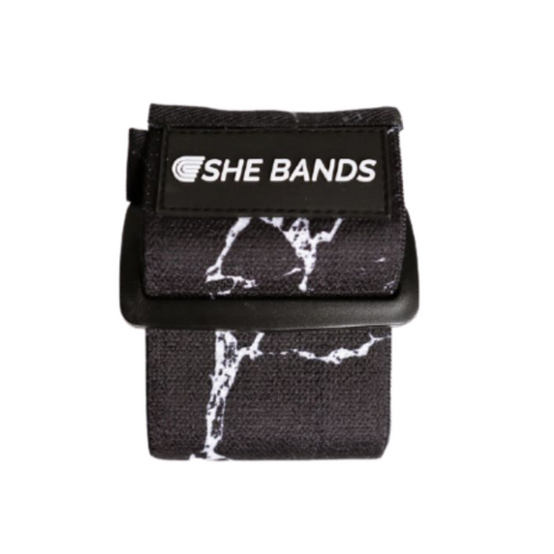 SHEBANDS Black Adjustable Hip Band (Light Resistance)